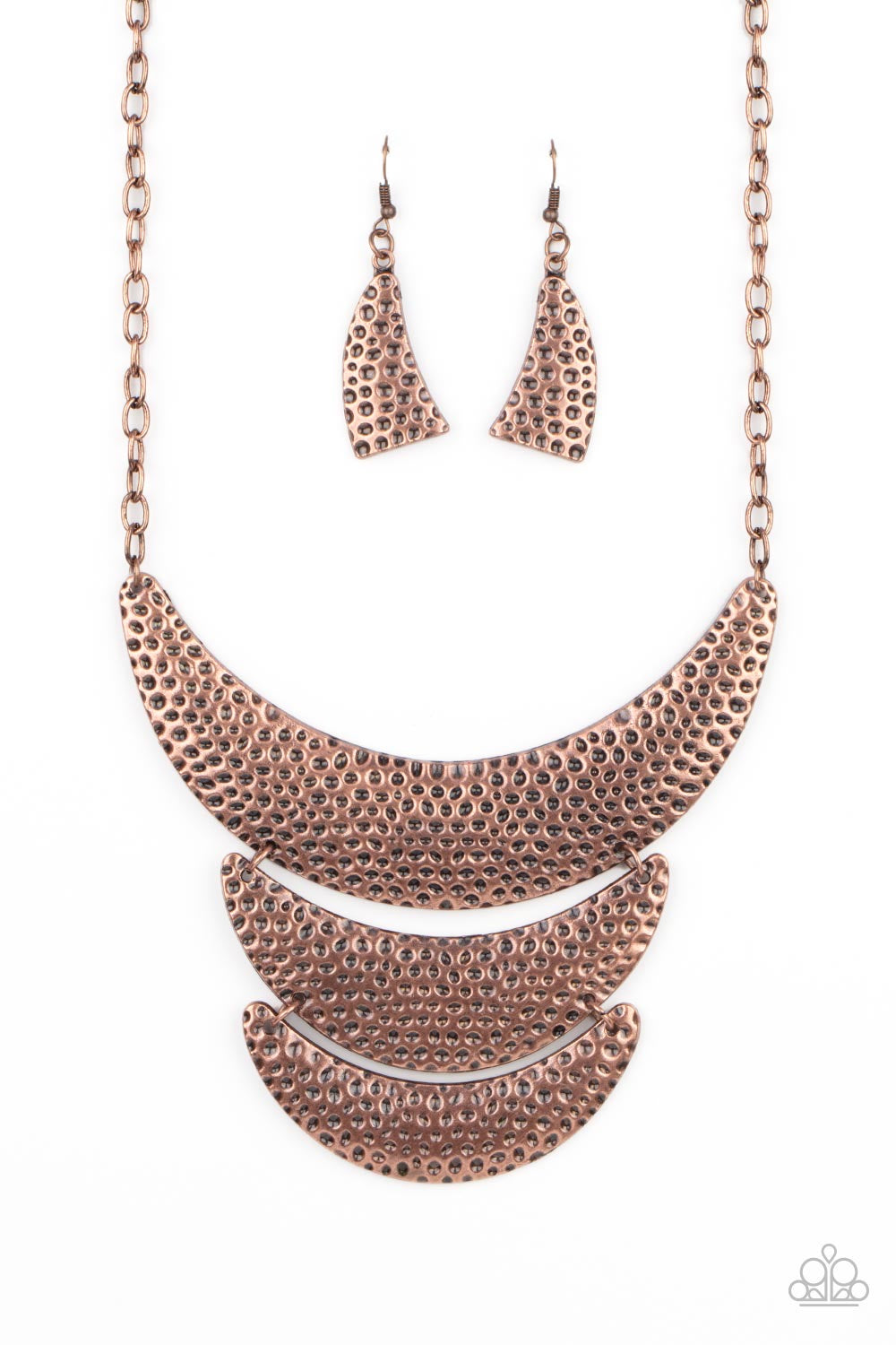 Paparazzi Moonwalk Magic - Copper Necklace - A Finishing Touch Jewelry
