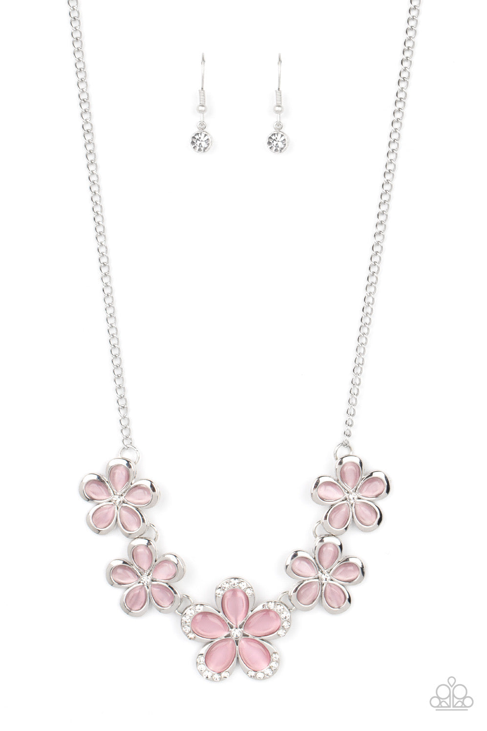 Paparazzi Garden Daydream - Pink Necklace -Paparazzi Jewelry Images 