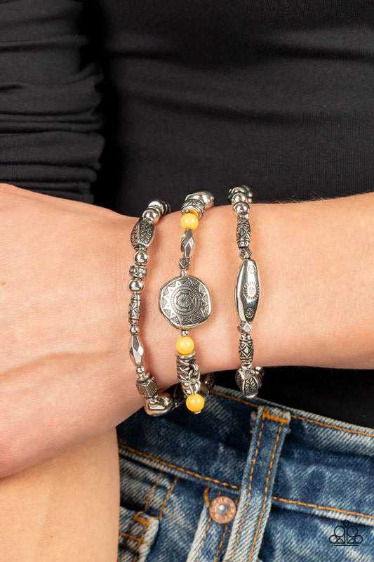 A Finishing Touch Western Quest Yellow Bracelet