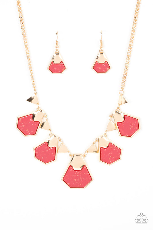 A Finishing Touch Extra Exclusive - Red Necklace