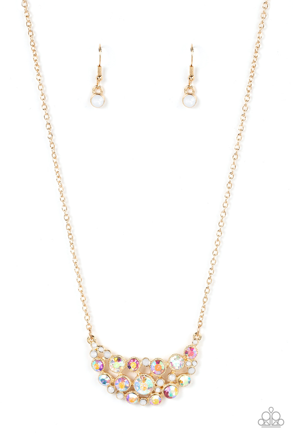 Paparazzi Effervescently Divine - Gold Necklace 