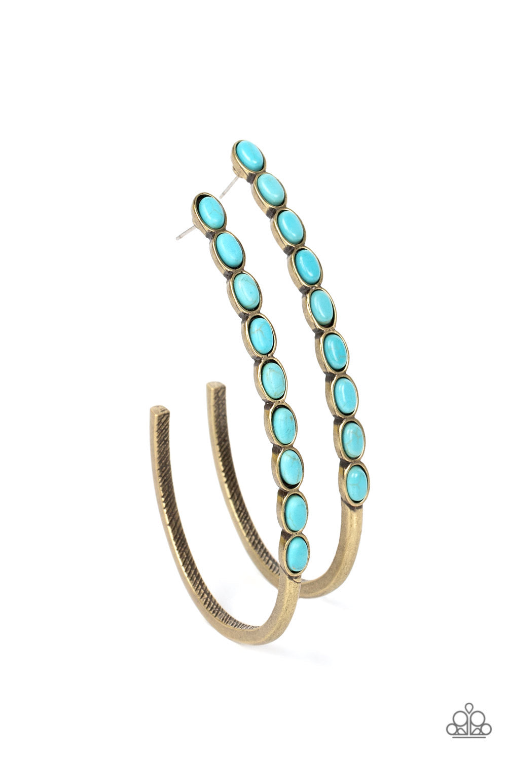 Paparazzi Artisan Soul - Brass Earrings