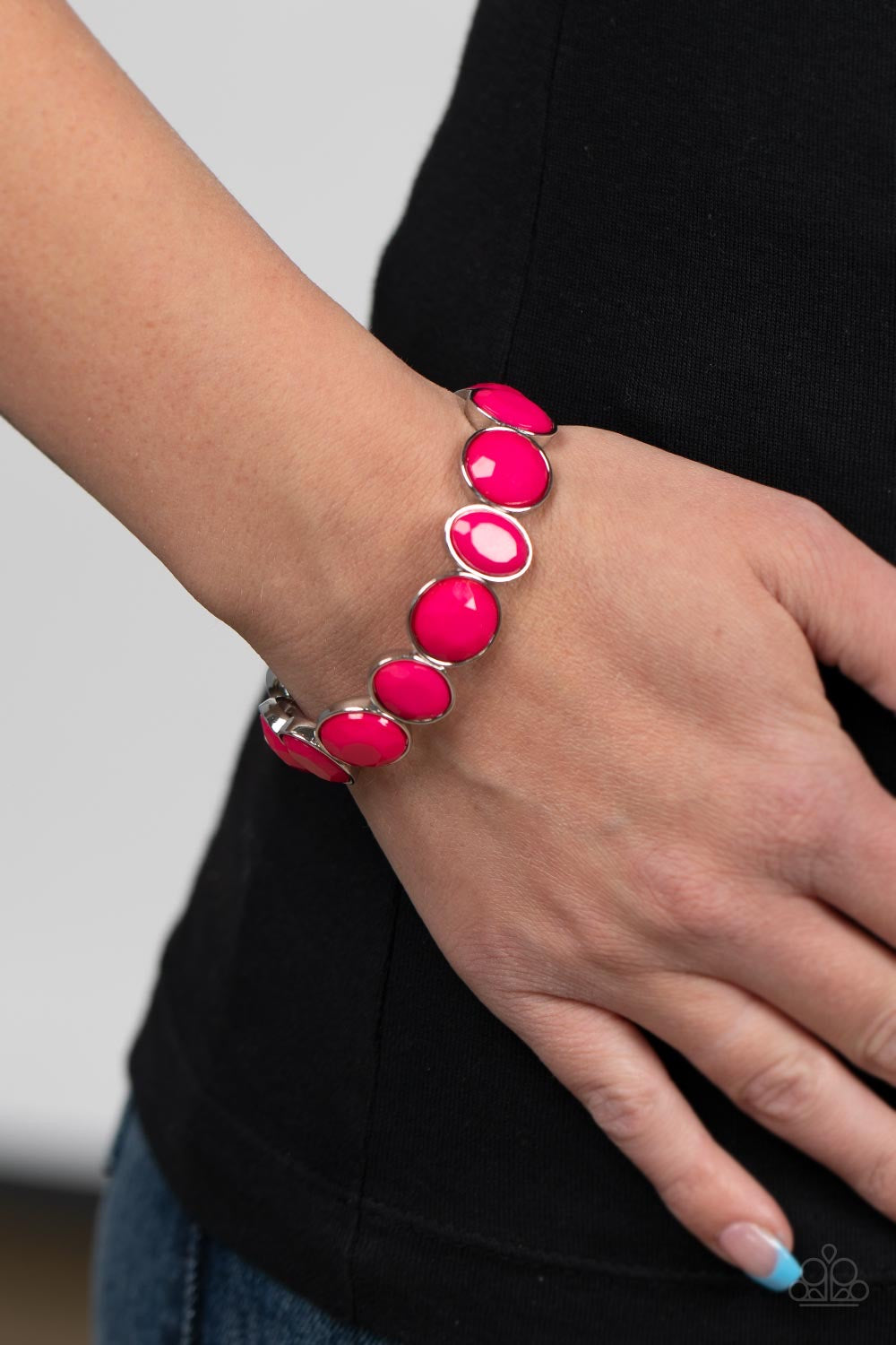 Paparazzi Whimsical Glow - Pink Bracelet 