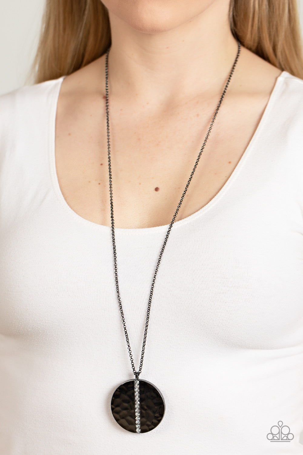 Paparazzi Token of My Gratitude - Black Necklace - A Finishing Touch Jewelry