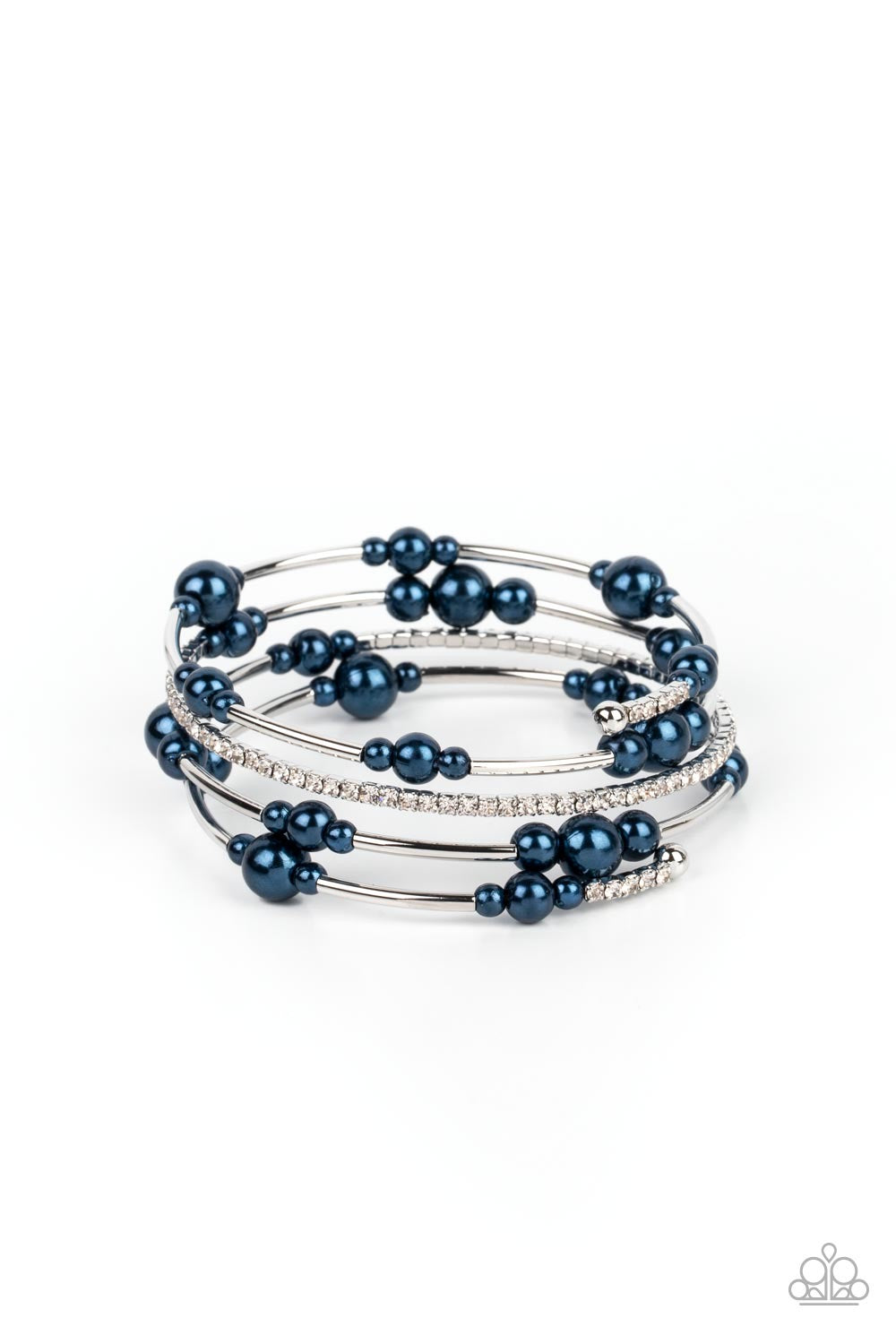 Paparazzi Marina Masterpiece - Blue Bracelet 