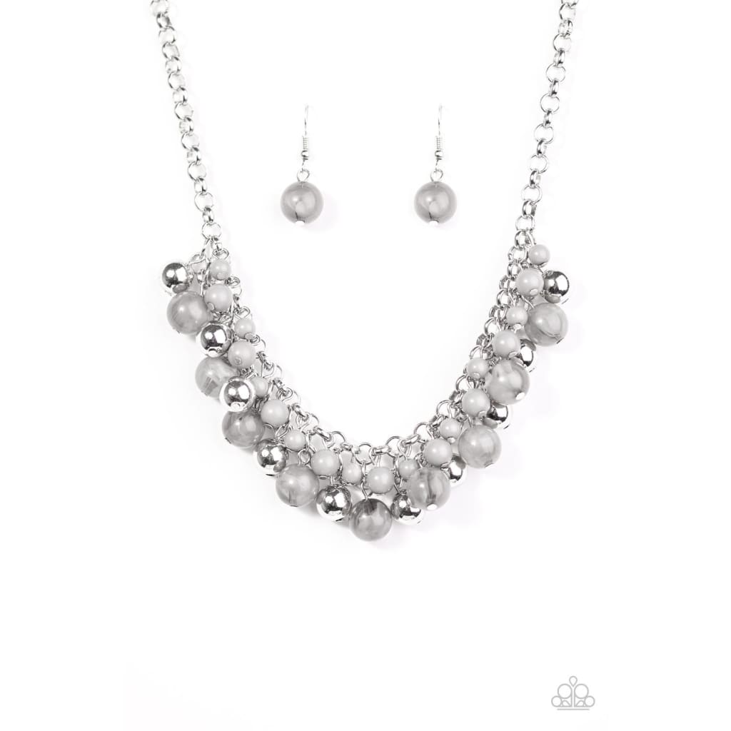 Paparazzi For The Love Of Fashion - Silver Necklace - A Finishing Touch 
