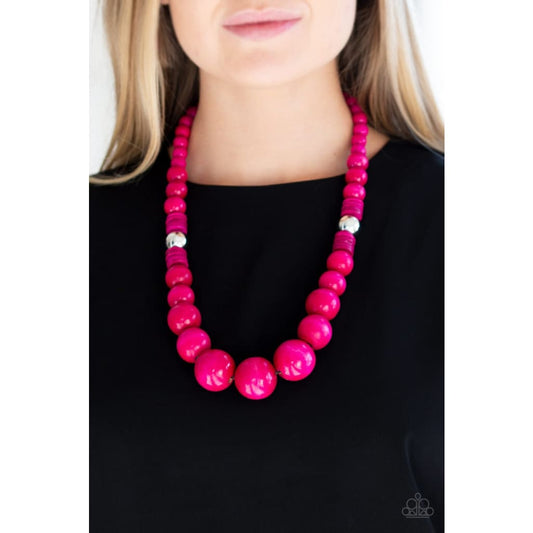 Paparazzi Panama Panorama - Pink - A Finishing Touch 