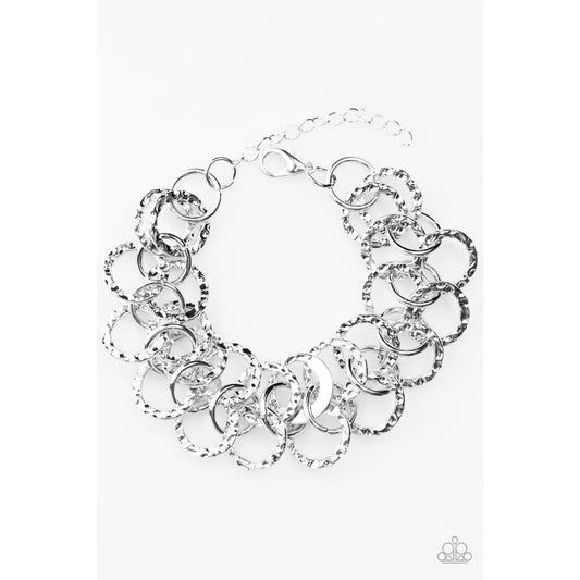 Paparazzi Texas BOLD Em - Silver - A Finishing Touch 