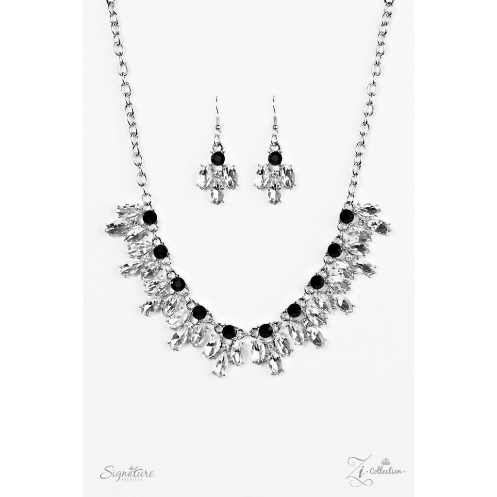 Paparazzi The Chris White Zi Collection Necklace - A Finishing Touch 